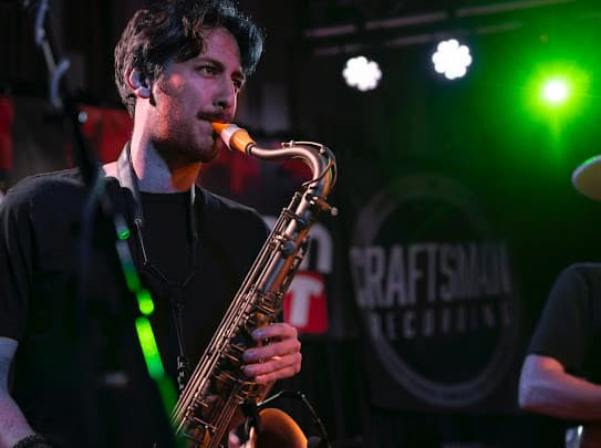 Me performing with the Nick Swift Band
