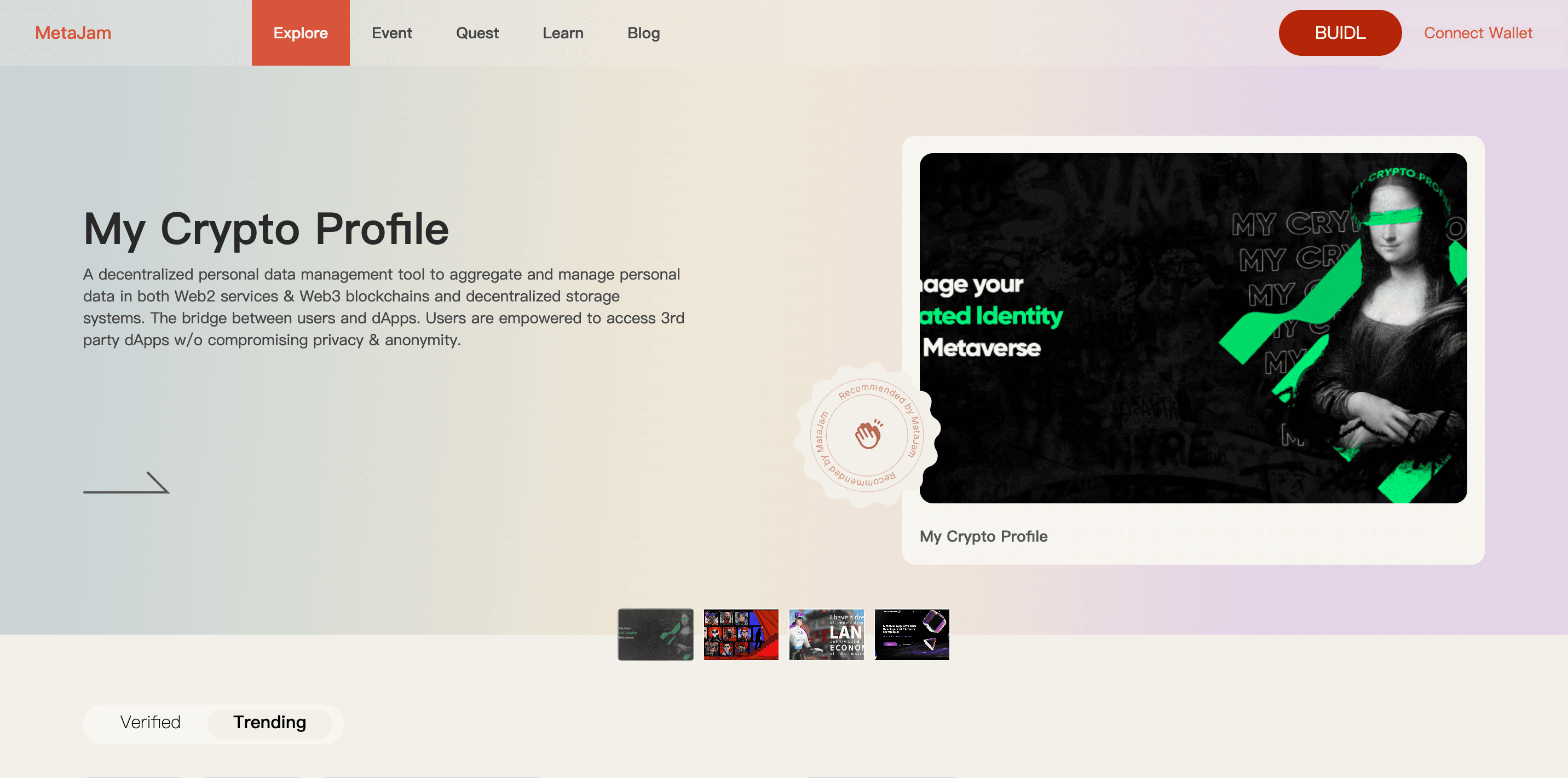 Discover card cover image