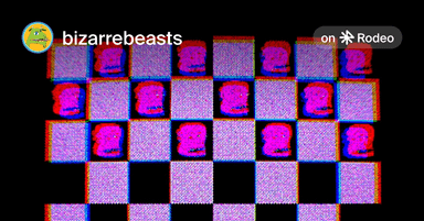 BizarreBeasts: Checkerz - 1995 on Rodeo