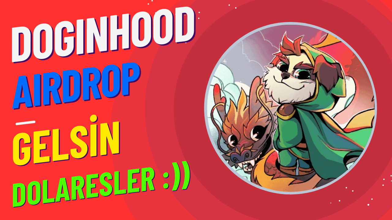 r/kriptoescobar - Dogin Hood Airdrop Geldi / Gelsin Dolaresler, Yersen !!!