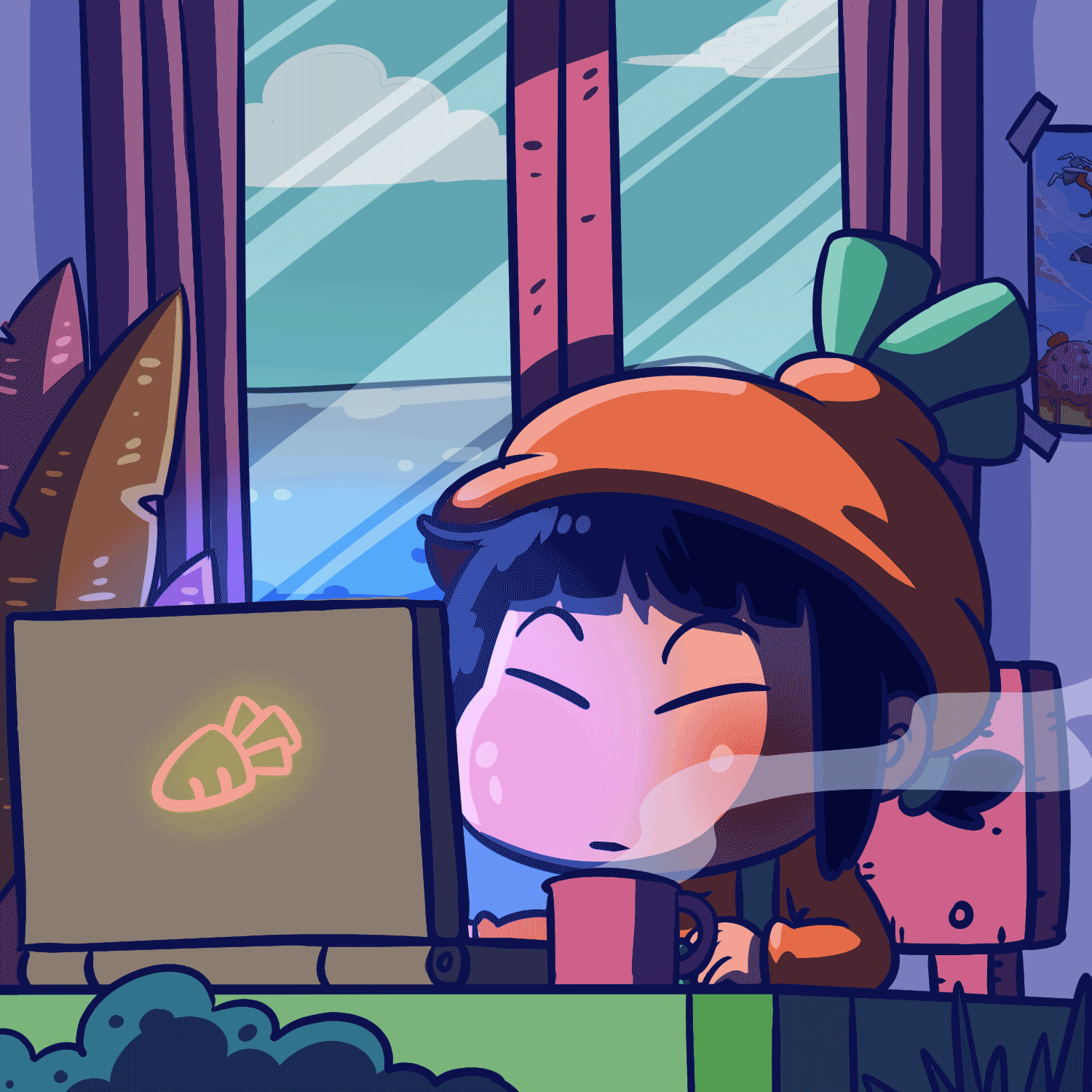 Lofi Lovely Whale