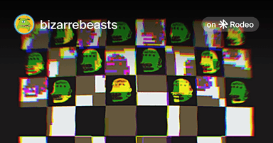 BizarreBeasts: Checkerz - system error on Rodeo