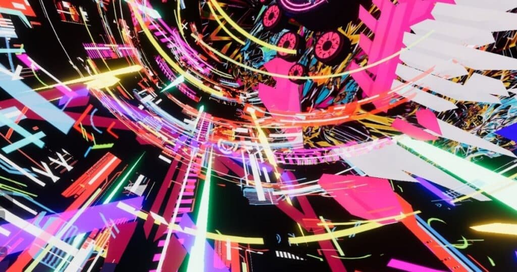 this is a photograph of the insides of the metaverse