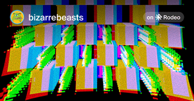 BizarreBeasts: Checkerz - dimension on Rodeo