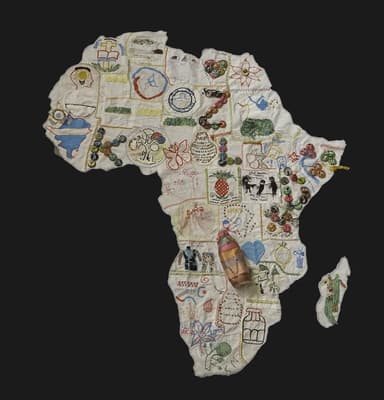 Dzaleka Stitch: The Map | TITLES