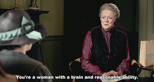 Downton Abbey Lady Violet GIFs | PS Entertainment