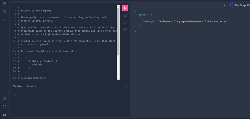 How to index Network for your Subgraph
