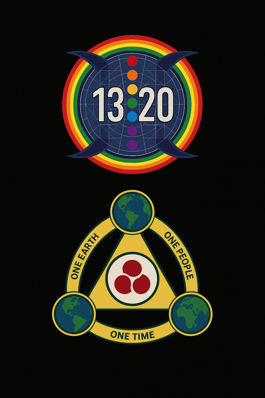 The 13:20 calendar system proposed by José Argüelles aligns human timekeeping with natural cycles through 13 lunar months and 20 solar energies, promoting harmony with the Earth. His vision of “One Earth, One People, One Time” calls for global unity through synchronised living and a return to natural time.