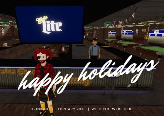 drinking in the metaverse