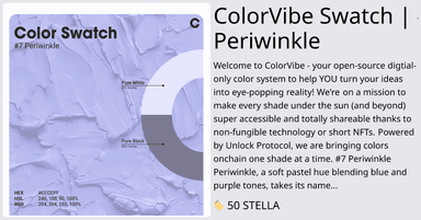ColorVibe Swatches | Season 1 | Unlock App