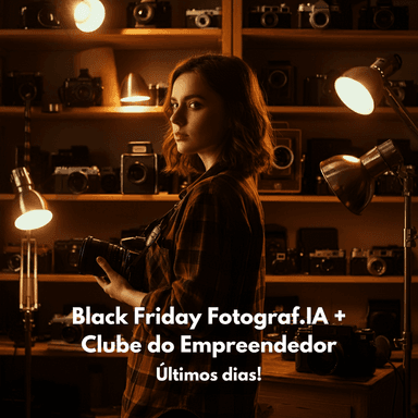 Fotograf.IA: A mais completa iniciativa de IA na Fotografia do Brasil com os últimos dias de desconto exclusivo de Black Friday!