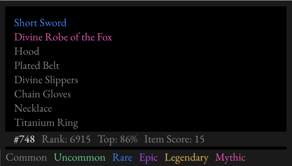 Loot NFTs under the hood
