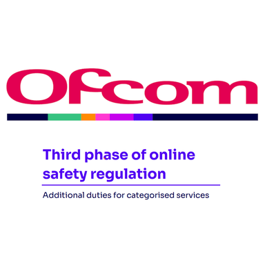 Our submission to Ofcom's call for evidence on its "third phase of online safety regulation"
