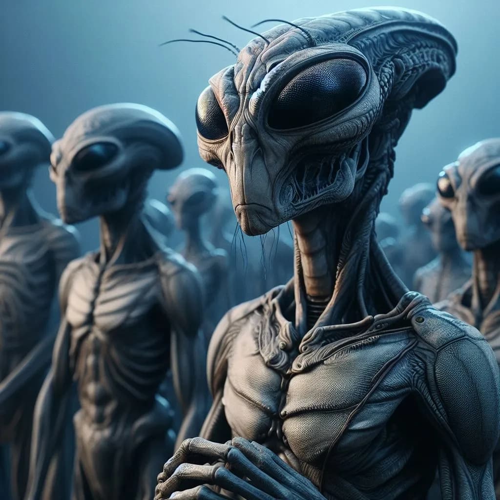 Multiple advanced alien civilisations visiting Earth