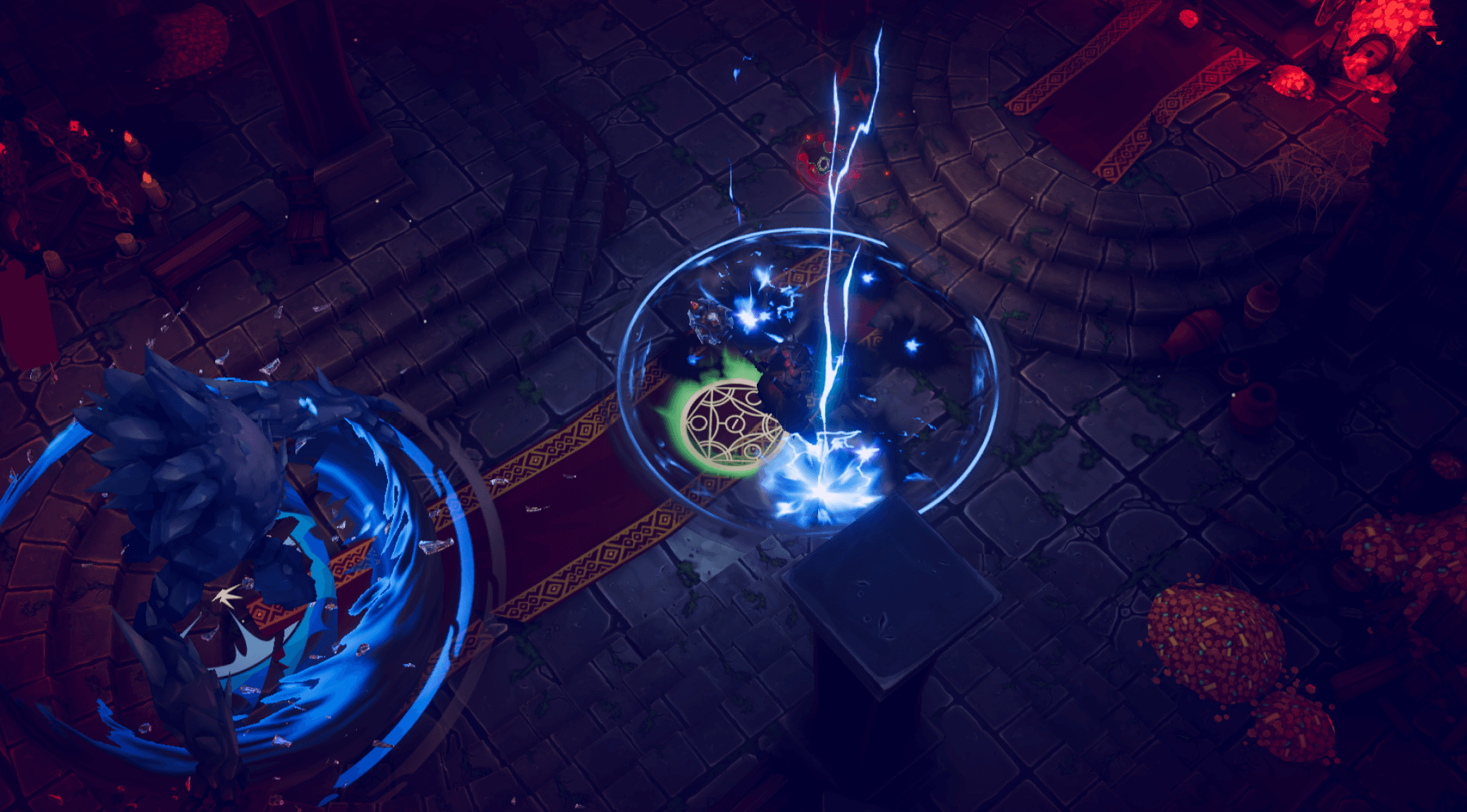 Gameplay from Web3 Warriors, an onchain RPG built by thirdweb