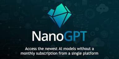 NanoGPT | Every AI model | Privacy-first | No subscription | Text, Image, Video