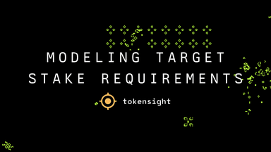 Modeling Target Stake Requirements in Proof-of-Stake and Restaking-Based Networks