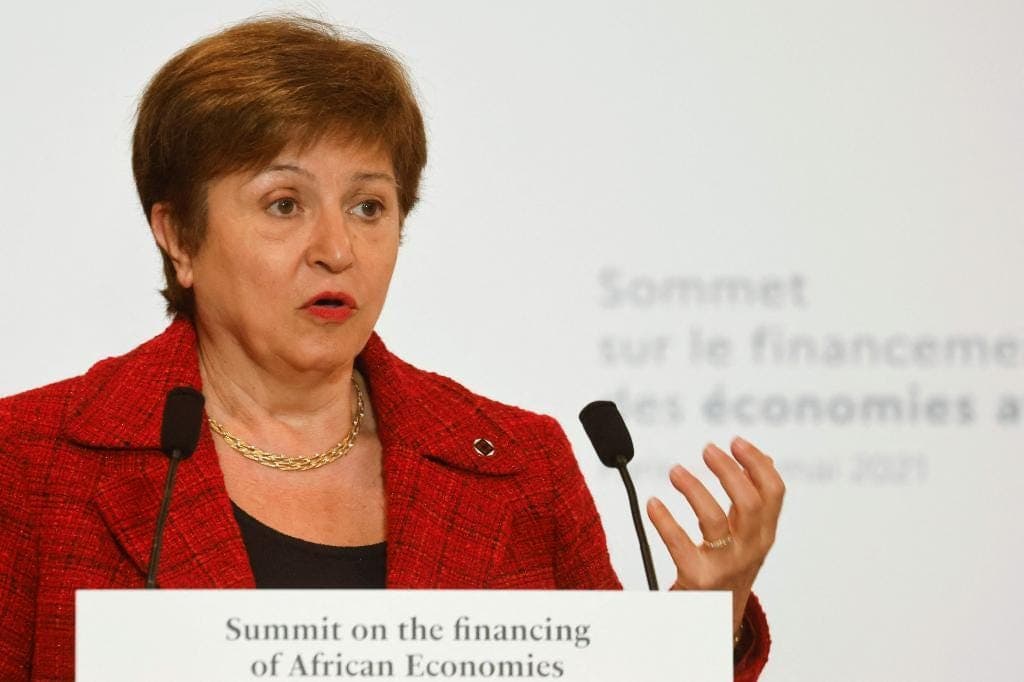 La directora del FMI, Kristalina Georgieva, acusada de favorecer a China |  Economía