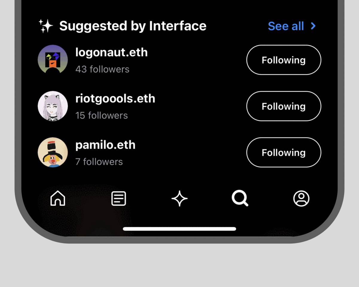 User lists