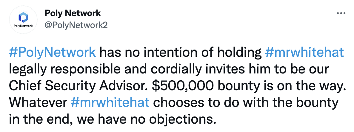 $611M whitehat hack?