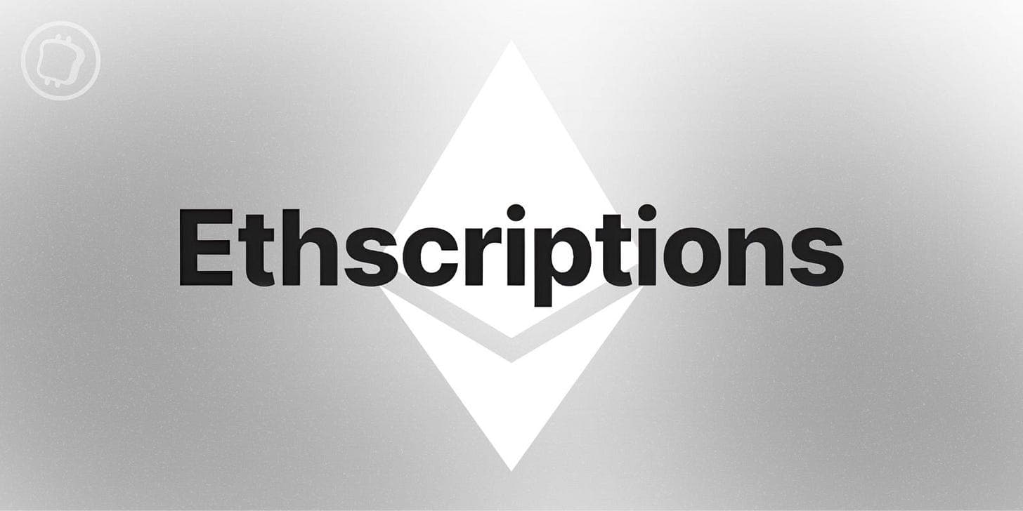 Inscriptions sur Ethereum : les Ethscriptions sont-elles l'équivalent  d'Ordinals ?