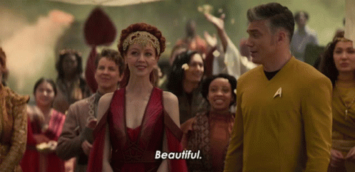 Beautiful Captain Christopher Pike GIF - Beautiful Captain Christopher Pike Anson Mount - Discover & Share GIFs