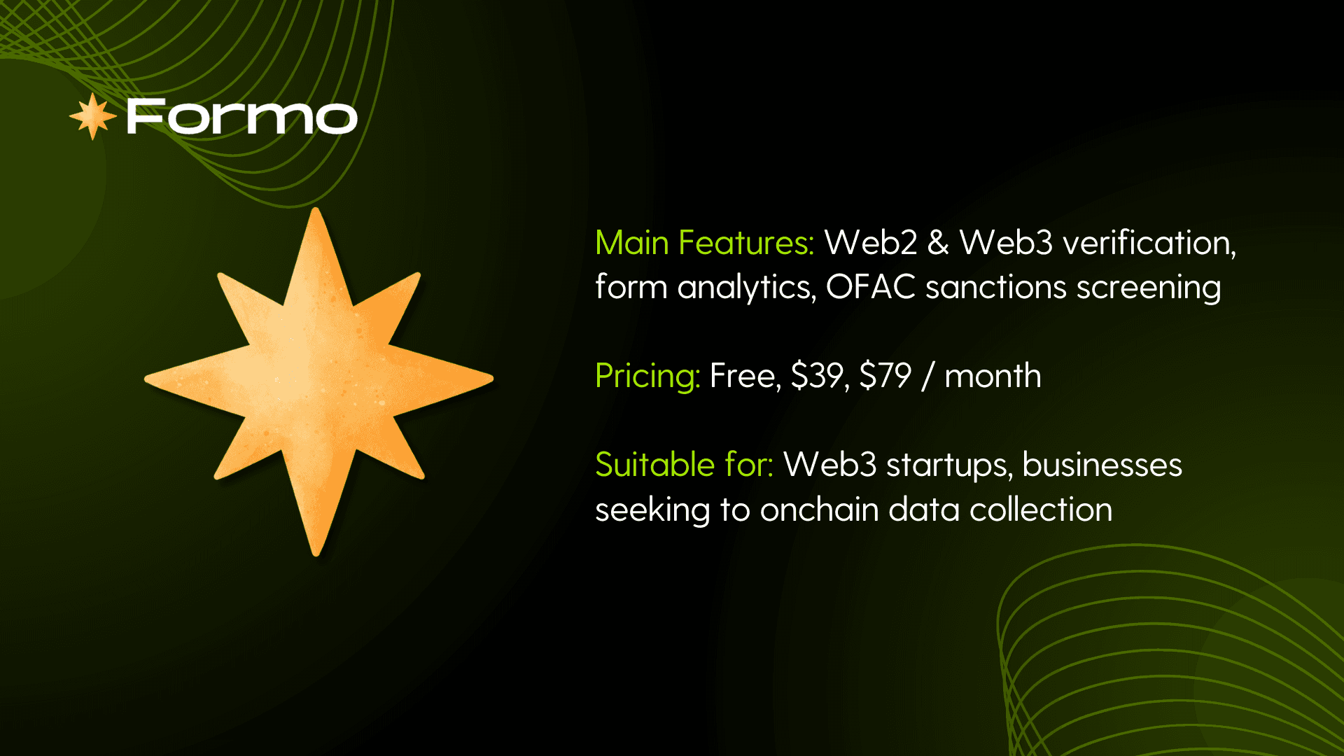 General information on Formo’s From Builder