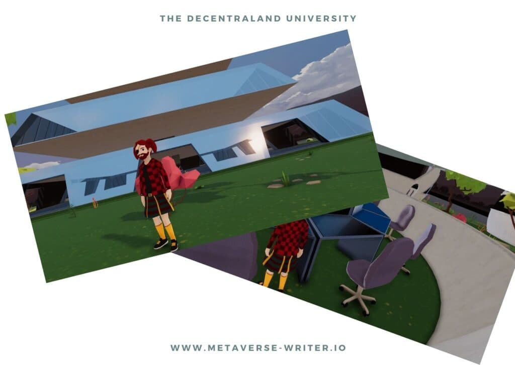 the university in the decentraland metaverse