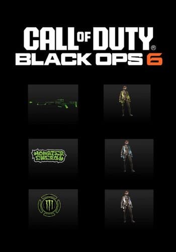 Buy Call of Duty: Black Ops 6 - Exclusive Monster Energy Full Set Pack (DLC) PC Cod website key! Cheap price