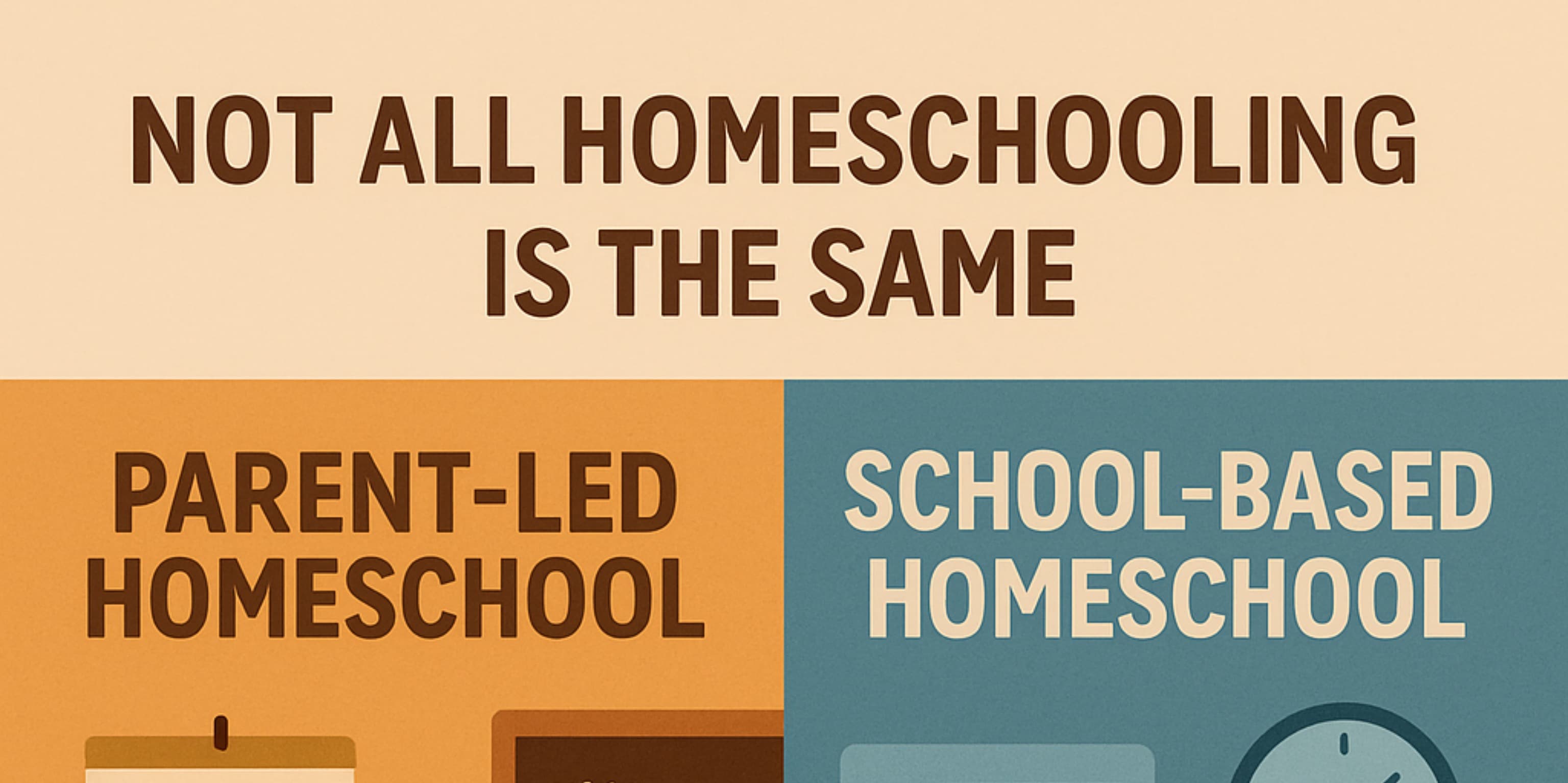 Parent led homeschool Vs School based homeschool 