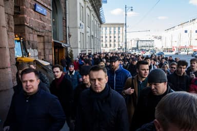 Russia sentences man to prison for donations to Navalny's Anti-Corruption Foundation