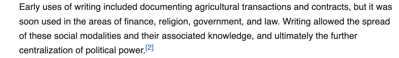 https://en.wikipedia.org/wiki/History_of_writing