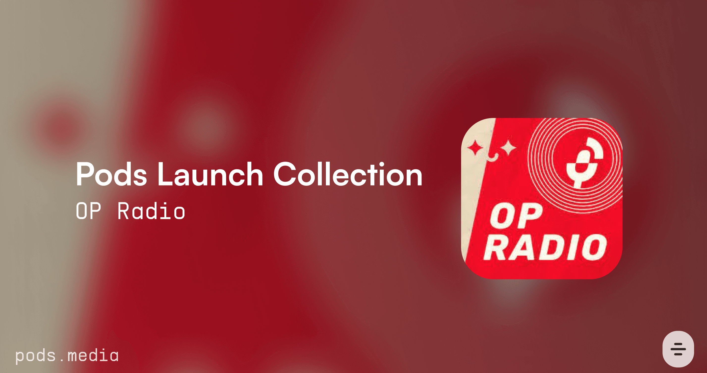 The first collection on pods.media