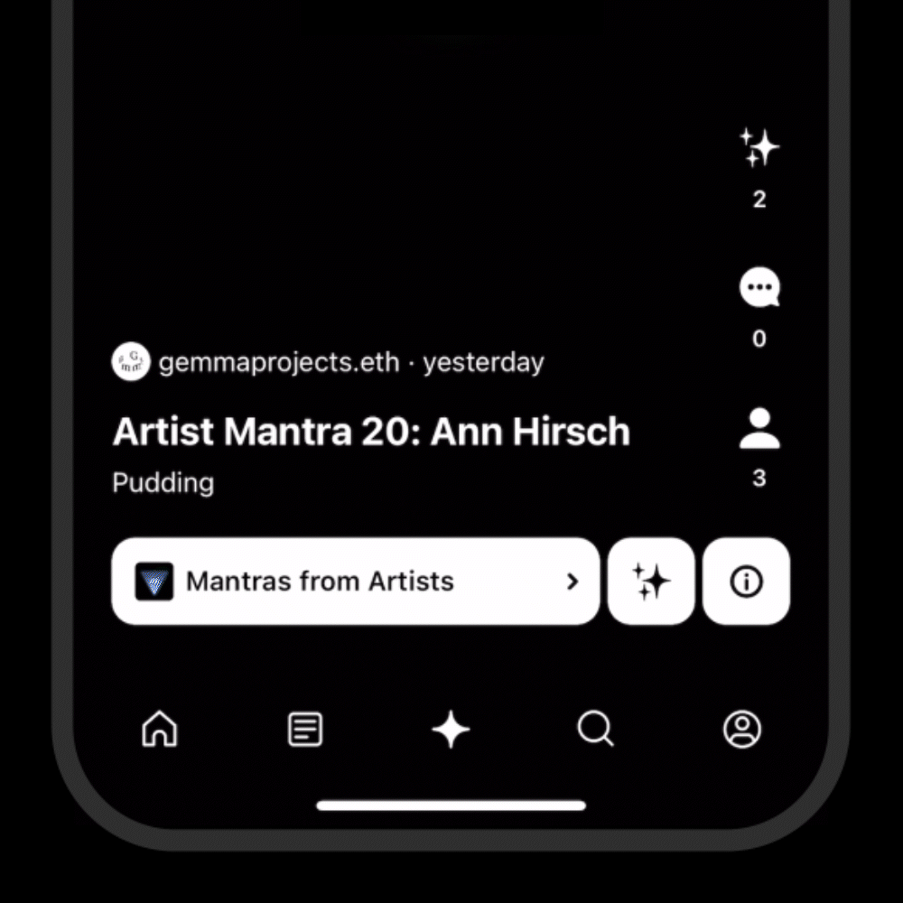 View and mint in wallet browser