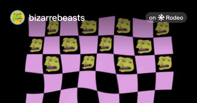 BizarreBeasts: Checkerz - hallucination on Rodeo