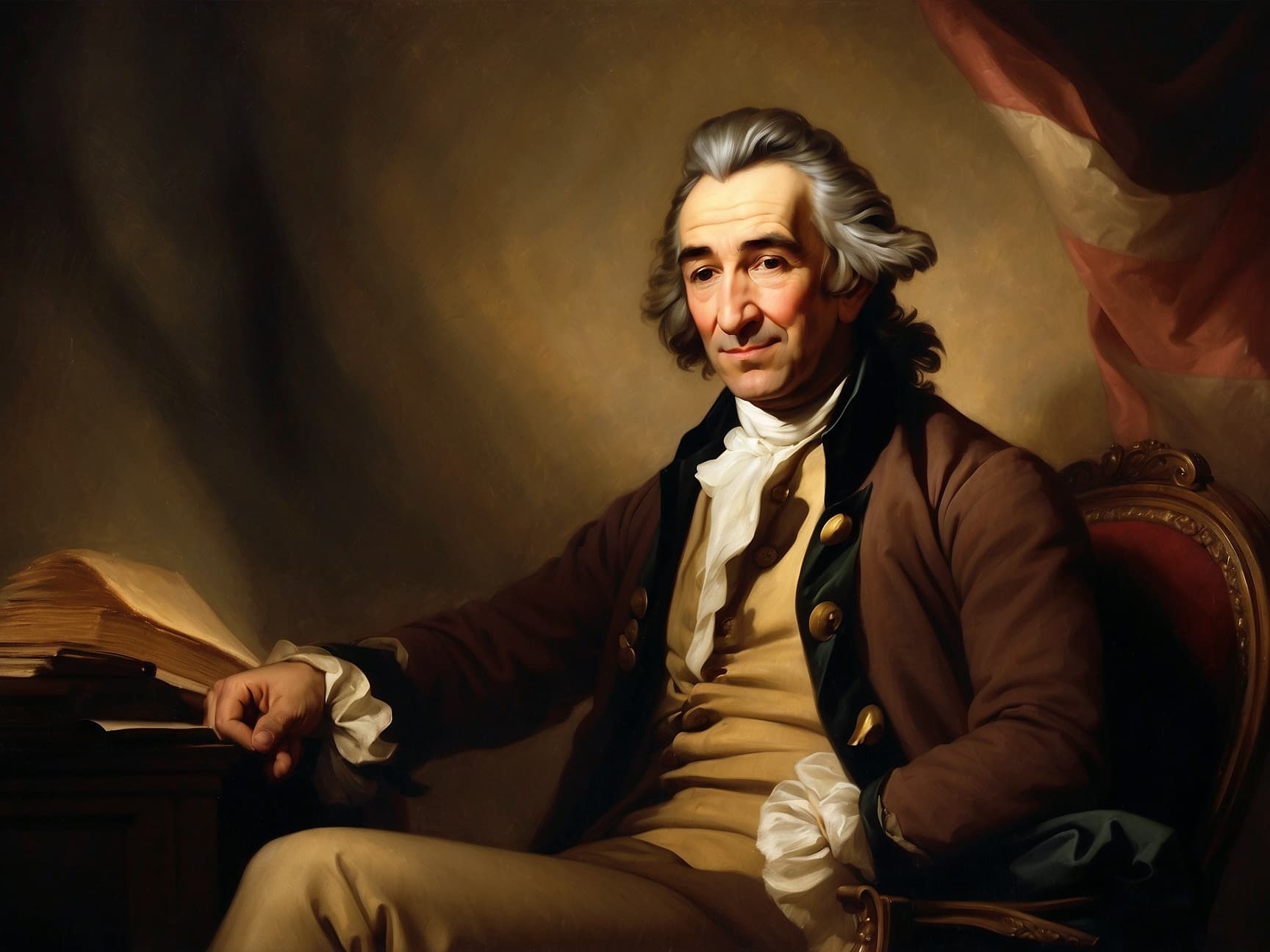 Generative Thomas Paine (Stable Diffusion XL)