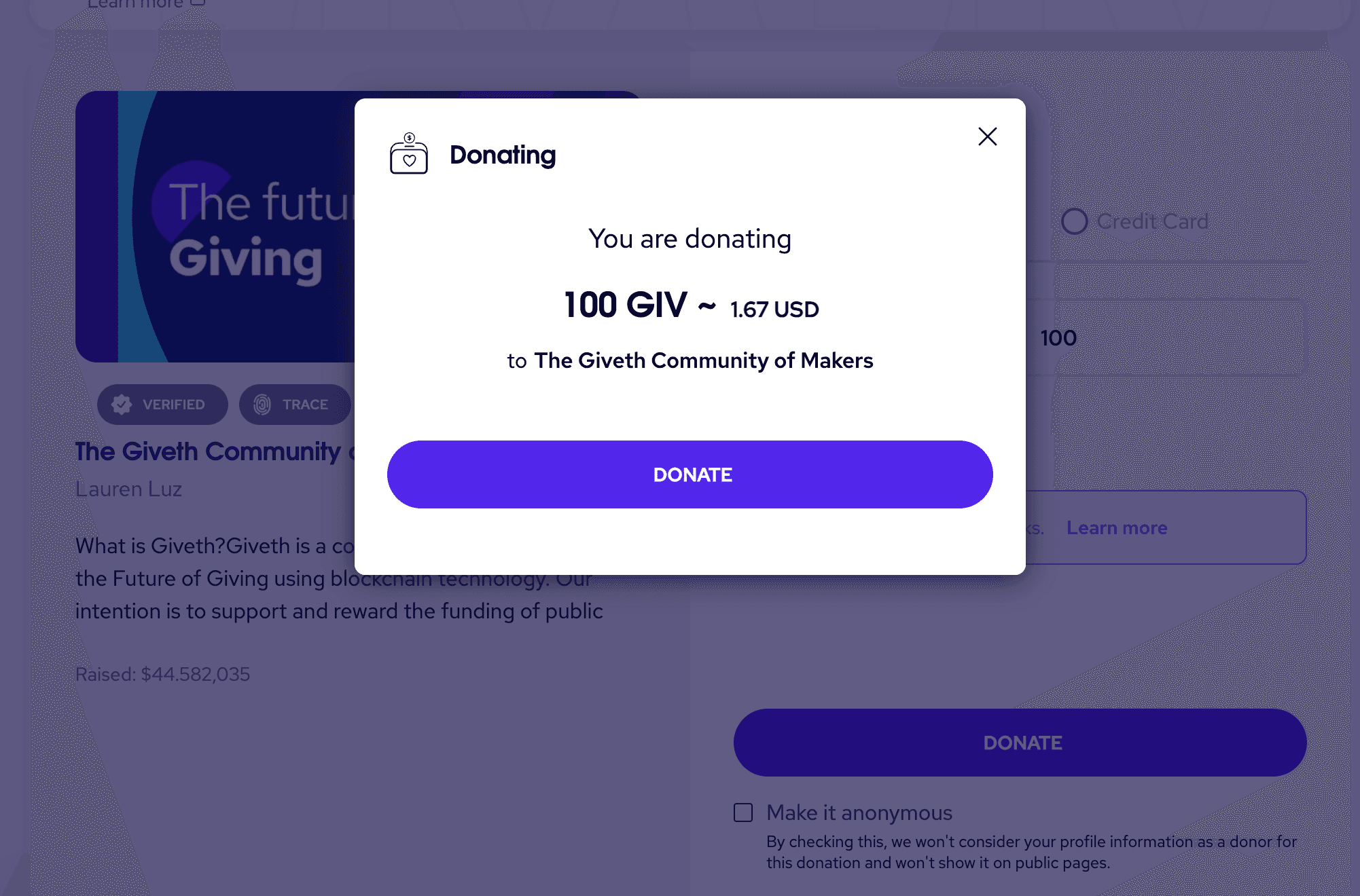 Confirm Metamask transaction