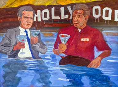 Double-Fisting it in the Pool with Jake | BIG COMIC ART