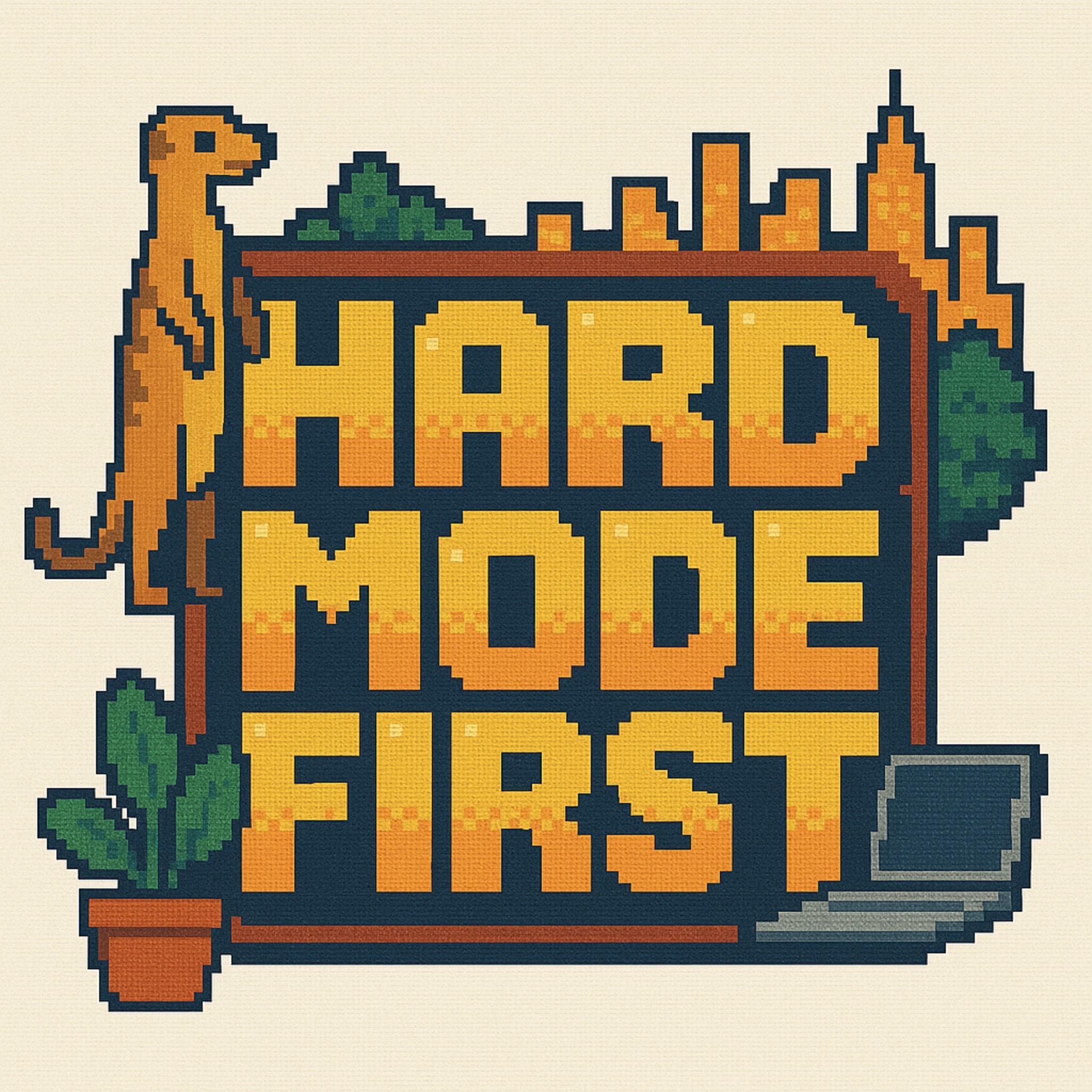 Hard Mode First logo