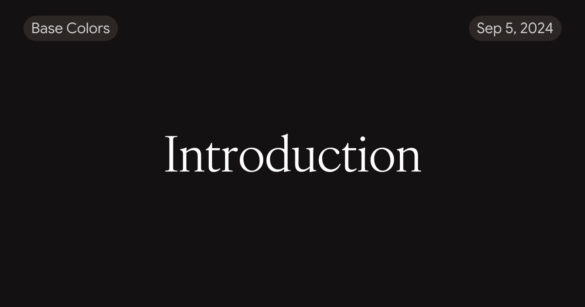 Introduction