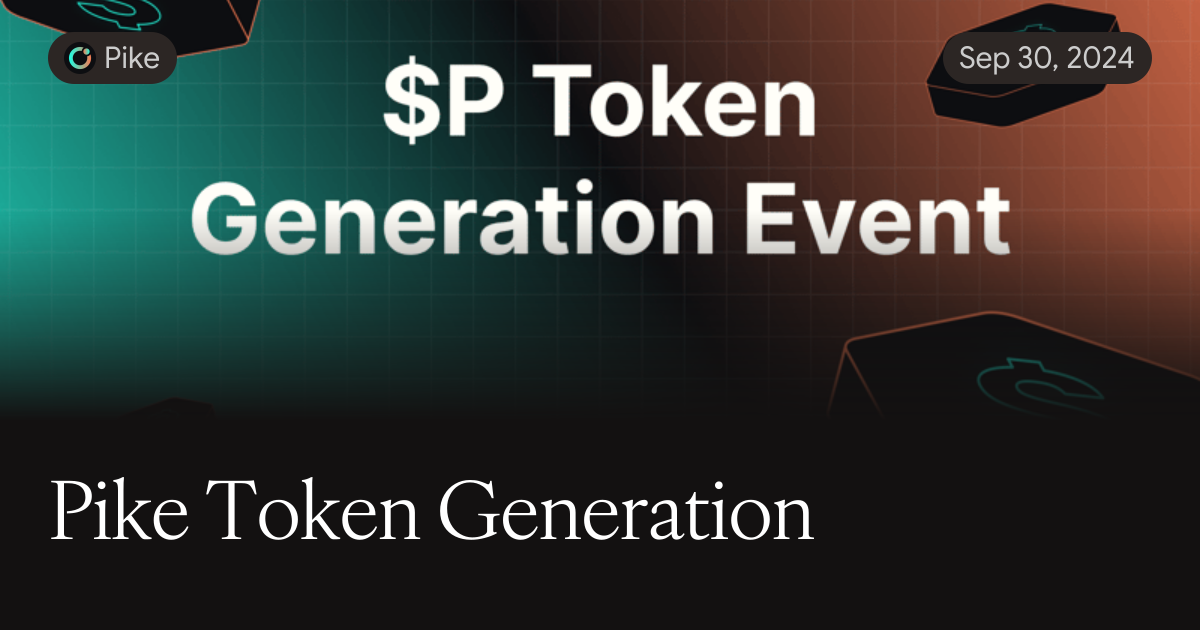 Token Generation Animation Pike Token Generation