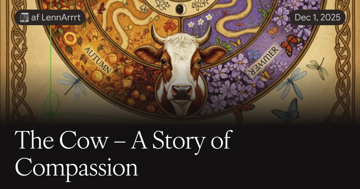 Compassion Cow The Cow – A Story of Compassion